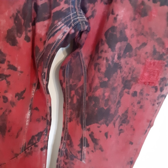 NWOT A. TIZIANO TYE DYE RIDING JEANS - Picture 3 of 15